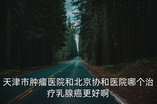 天津市腫瘤醫(yī)院和北京協(xié)和醫(yī)院哪個(gè)治療乳腺癌更好啊