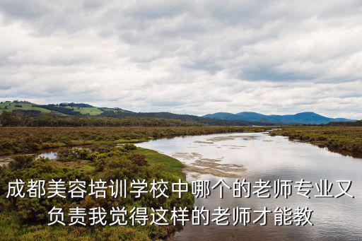 成都美容培訓學校中哪個的老師專業(yè)又負責我覺得這樣的老師才能教