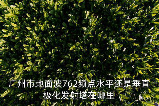 廣州市地面波762頻點水平還是垂直極化發(fā)射塔在哪里