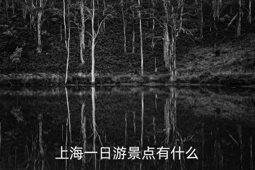 上海一日游景點有什么