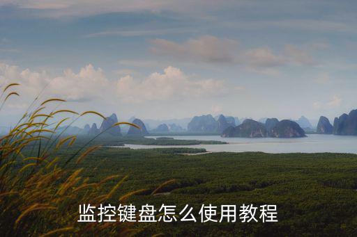 監(jiān)控鍵盤怎么使用教程