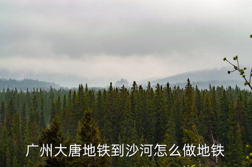 廣州大富豪到沙河，請(qǐng)問(wèn)中山南頭到廣州沙河大西豪女人街怎么坐車(chē)去急謝謝