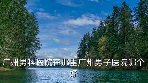 廣州德明朗信，廣州治療前列腺醫院介紹家公立的醫院吧