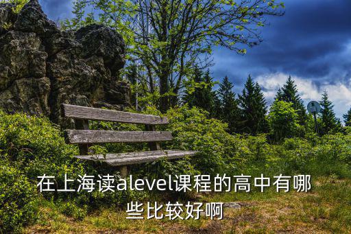 在上海讀alevel課程的高中有哪些比較好啊