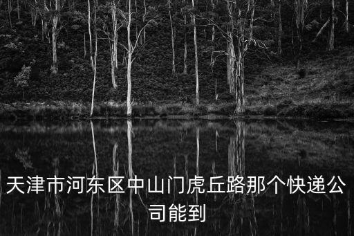 天津市河?xùn)|區(qū)熙悅順豐，天津市河?xùn)|區(qū)中山門(mén)虎丘路那個(gè)快遞公司能到