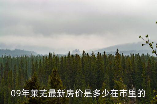 萊蕪哪個城市房價最高，這什么萊蕪這個小城市房價越來越高