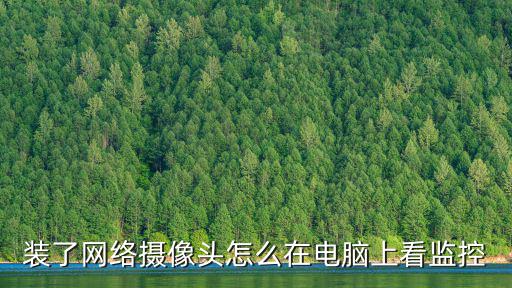 插網(wǎng)線的監(jiān)控?cái)z像頭怎么查看，裝了網(wǎng)絡(luò)攝像頭怎么在電腦上看監(jiān)控