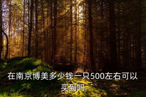 在南京博美多少錢一只500左右可以買到嗎