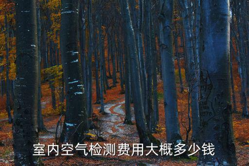 室內空氣檢測費用大概多少錢