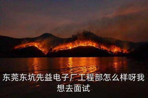 東莞東坑先益電子廠工程部怎么樣呀我想去面試