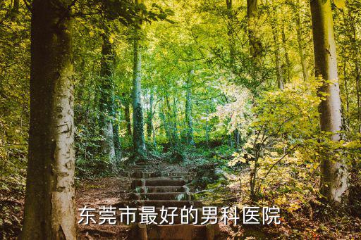 東莞市最好的男科醫(yī)院