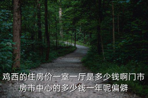 雞西的住房價一室一廳是多少錢啊門市房市中心的多少錢一年呢偏僻