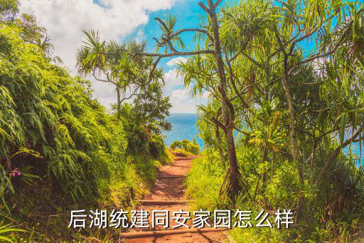 后湖統(tǒng)建同安家園怎么樣