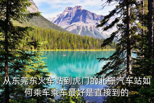 從東莞東火車站到虎門的北柵汽車站如何乘車乘車最好是直接到的