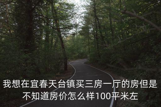 我想在宜春天臺鎮買三房一廳的房但是不知道房價怎么樣100平米左