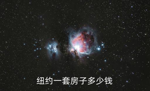 紐約一套房子多少錢(qián)
