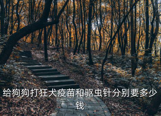 給狗狗打狂犬疫苗和驅(qū)蟲針?lè)謩e要多少錢