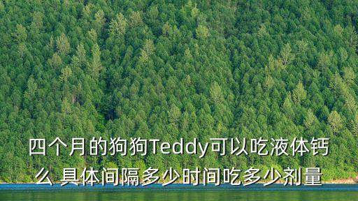 四個(gè)月的狗狗Teddy可以吃液體鈣么 具體間隔多少時(shí)間吃多少劑量