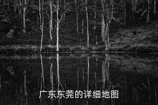 廣東東莞的詳細地圖