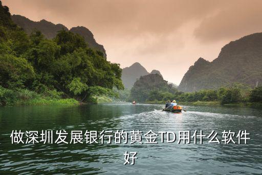 做深圳發展銀行的黃金TD用什么軟件好