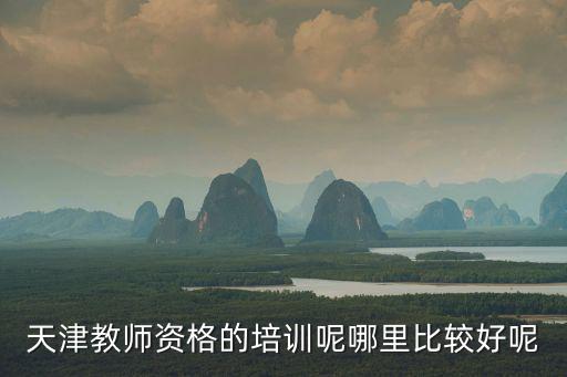 天津教師資格的培訓(xùn)呢哪里比較好呢