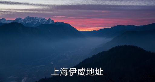 上海伊威地址
