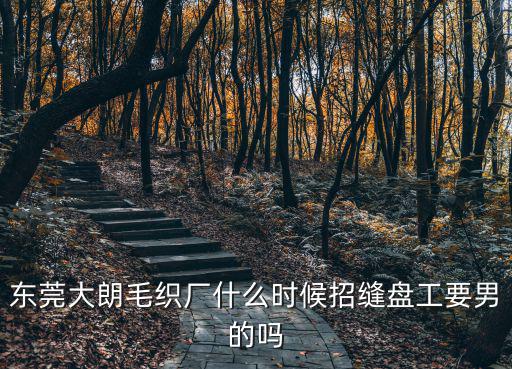 東莞大朗毛織廠什么時(shí)候招縫盤工要男的嗎