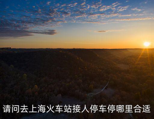 在上海市區接人停下車要注意哪些，請問去上海火車站接人停車停哪里合適