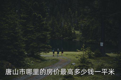 唐山市哪里的房價最高多少錢一平米