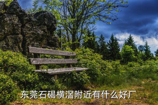 東莞石碣橫滘附近有什么好廠