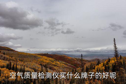 空氣質量檢測儀買什么牌子的好呢
