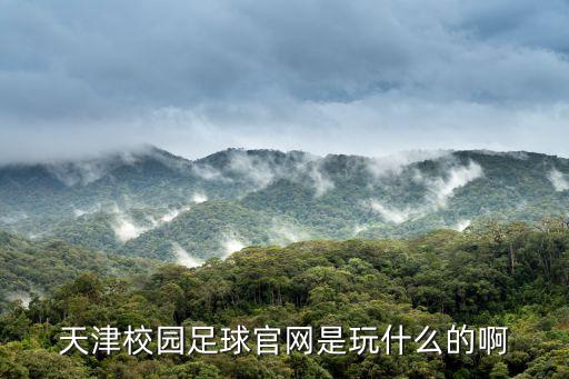 天津校園足球官網(wǎng)是玩什么的啊