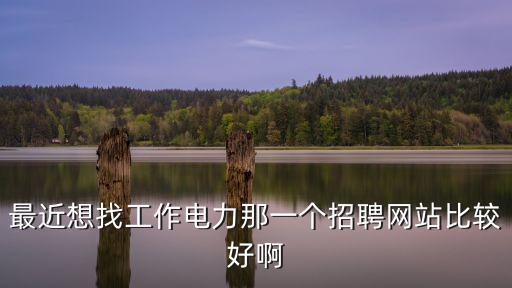 最近想找工作電力那一個招聘網(wǎng)站比較好啊