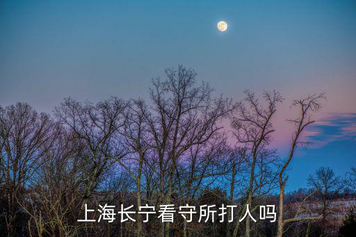 上海長(zhǎng)寧看守所打人嗎