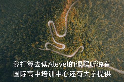 我打算去讀Alevel的課程聽說有國際高中培訓(xùn)中心還有大學(xué)提供