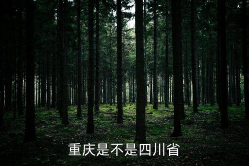 重慶是不是四川省