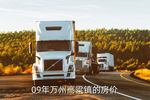 09年萬(wàn)州高粱鎮(zhèn)的房?jī)r(jià)