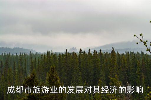 成都市旅游業對創新，成都市旅游業的發展對其經濟的影響