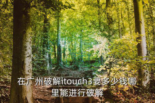 廣州電腦上門破解軟件，在廣州破解itouch3要多少錢哪里能進(jìn)行破解
