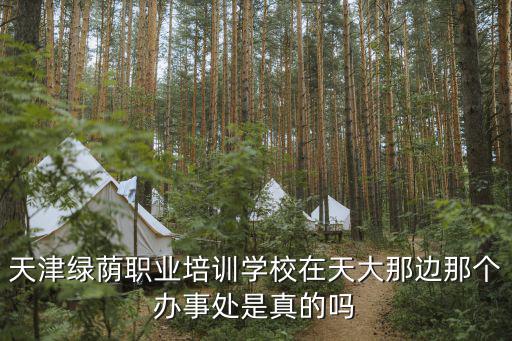 天津綠蔭職業(yè)培訓(xùn)學(xué)校在天大那邊那個(gè)辦事處是真的嗎