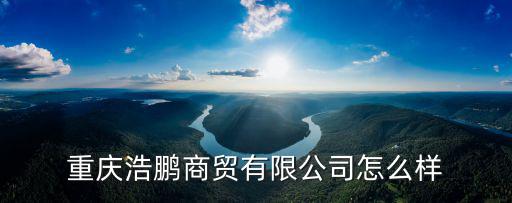 重慶浩鵬商貿有限公司怎么樣