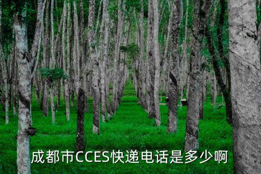 成都市CCES快遞電話是多少啊
