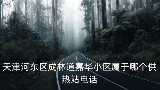 天津河?xùn)|區(qū)成林道嘉華小區(qū)屬于哪個(gè)供熱站電話