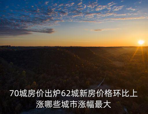 哪個城市房價增長最多，現在中國房價增幅最高的是哪個城市