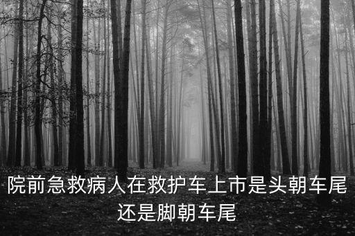 院前急救病人在救護車上市是頭朝車尾還是腳朝車尾