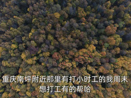 重慶南坪附近那里有打小時(shí)工的我周末想打工有的幫哈