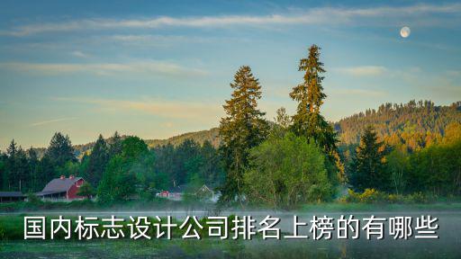 國內(nèi)標(biāo)志設(shè)計公司排名上榜的有哪些
