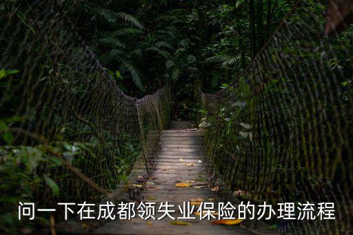 問一下在成都領(lǐng)失業(yè)保險的辦理流程