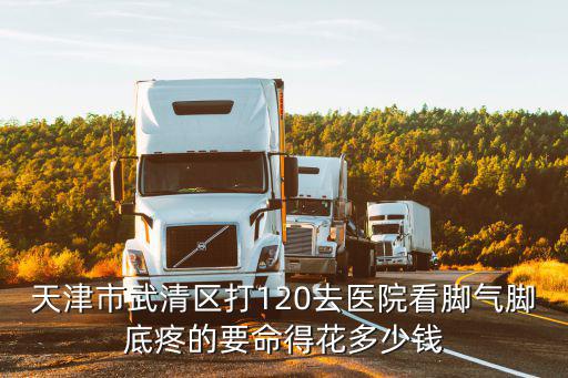 天津市武清區打120去醫院看腳氣腳底疼的要命得花多少錢