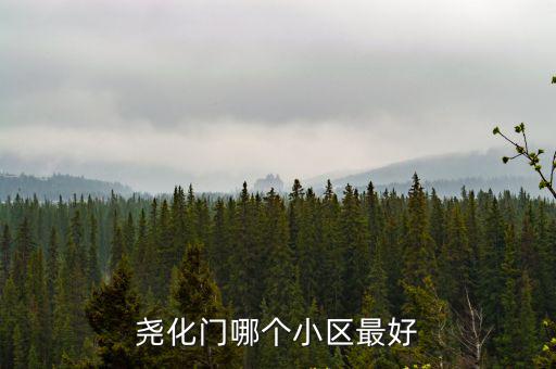 堯化門哪個小區最好